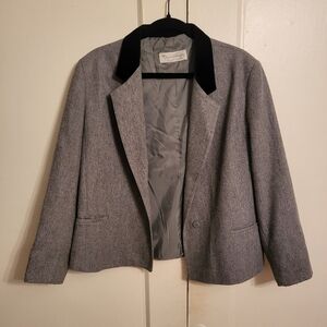 Vintage Gray Blazer